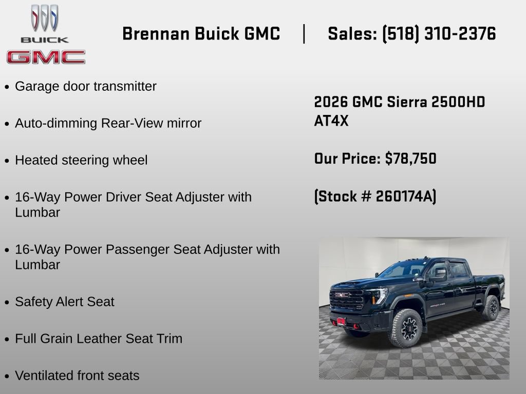 Certified 2026 GMC Sierra 2500 AT4X AWD/4WD image 24