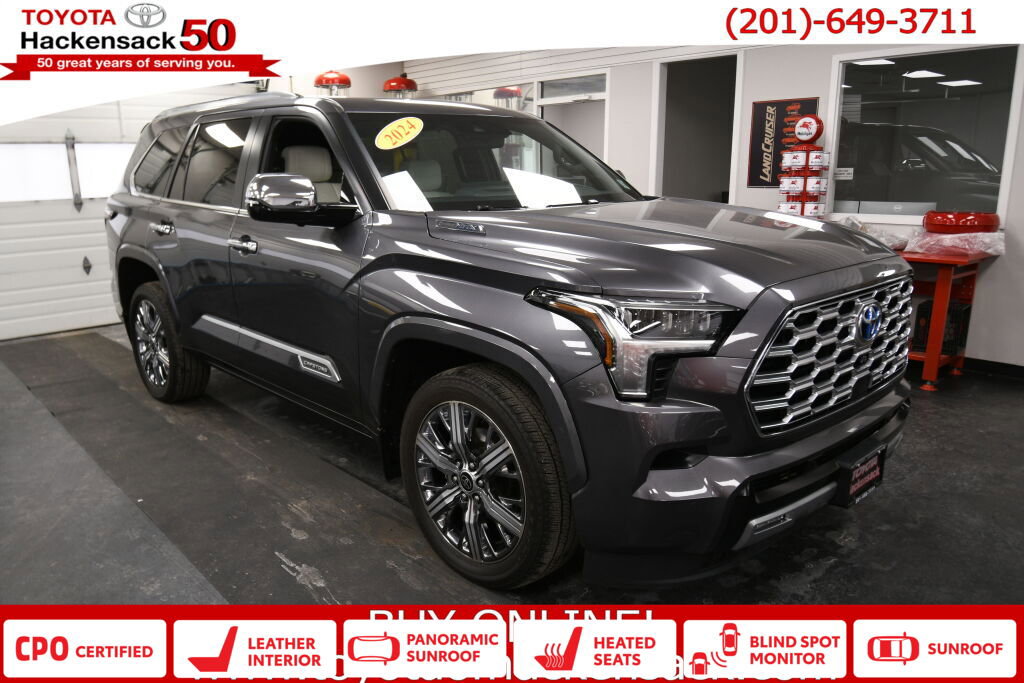 Certified 2024 Toyota Sequoia Capstone