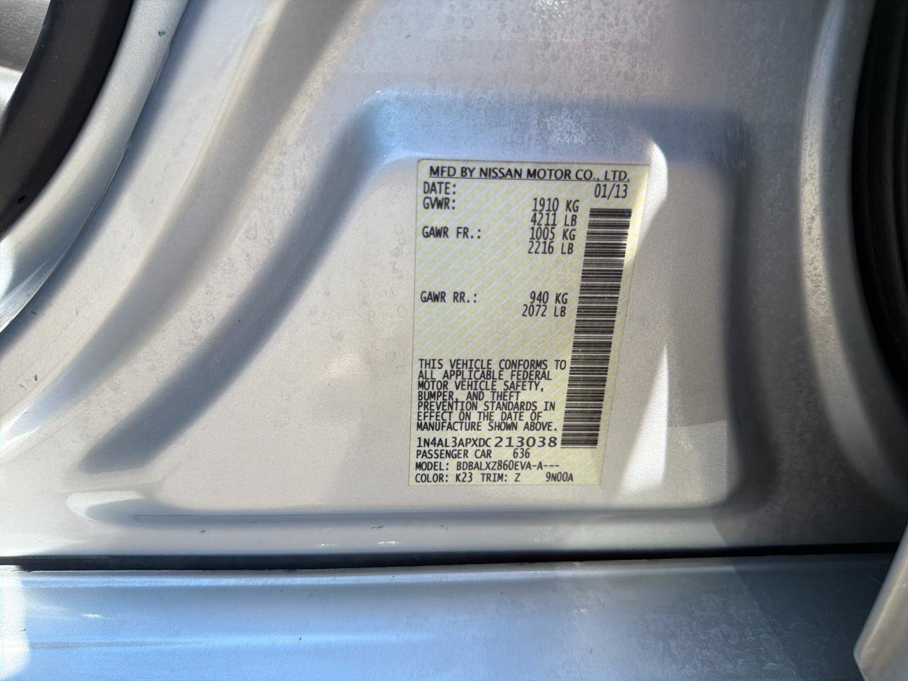 Used 2013 Nissan Altima 2.5 SL FWD image 32
