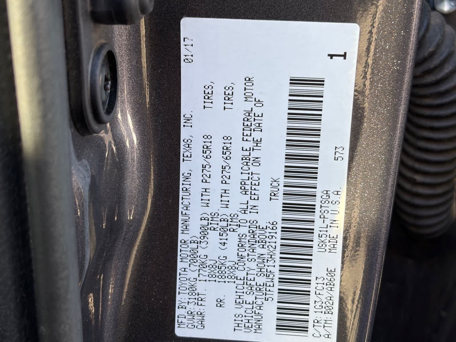 Used 2017 Toyota Tundra SR5 w/ SR5 Upgrade Package RWD image 21