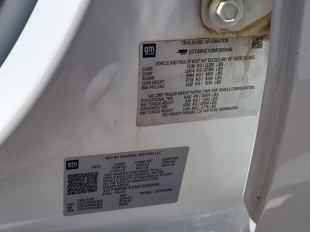 Certified 2022 GMC Sierra 2500 SLT w/ SLT Convenience Package image 35