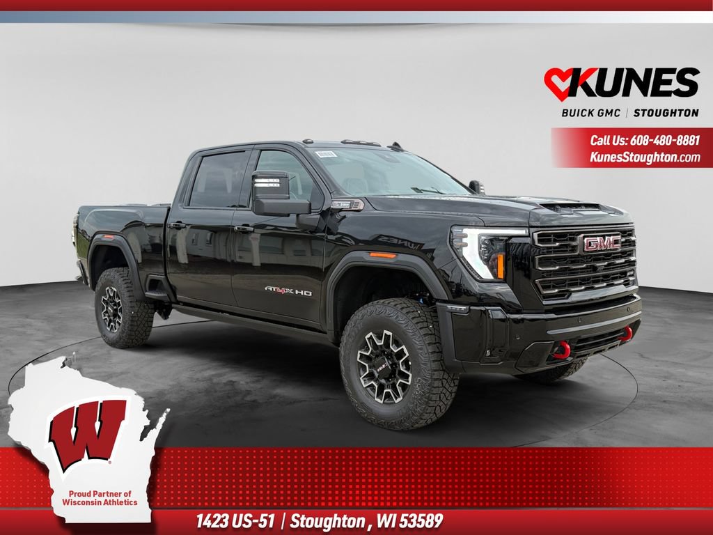 New 2026 GMC Sierra 2500 AT4X w/ LPO, Black Badging Package