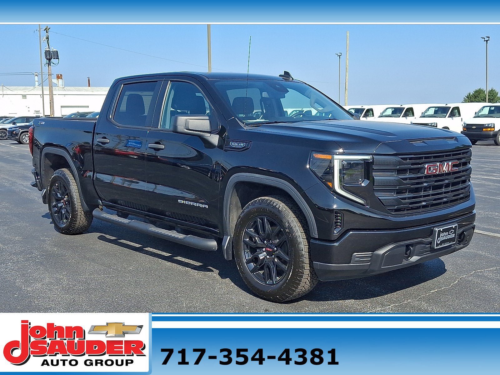 Used 2024 GMC Sierra 1500 Pro w/ Graphite Edition AWD/4WD image 1