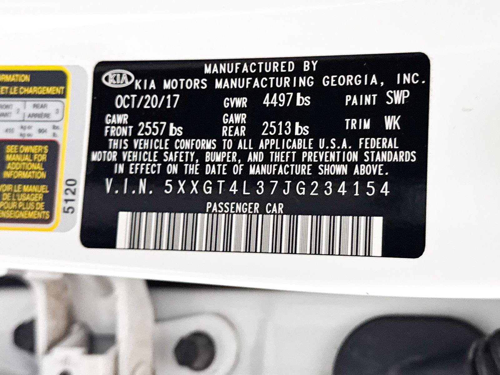 Used 2018 Kia Optima LX FWD image 36