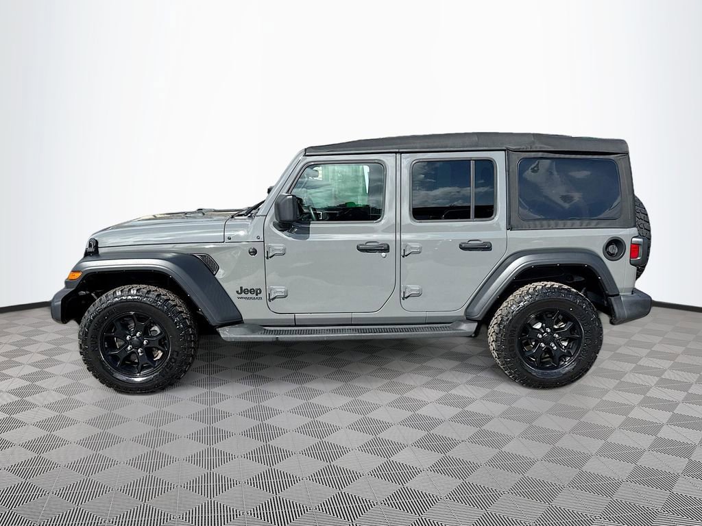 Used 2021 Jeep Wrangler Unlimited Willys image 9