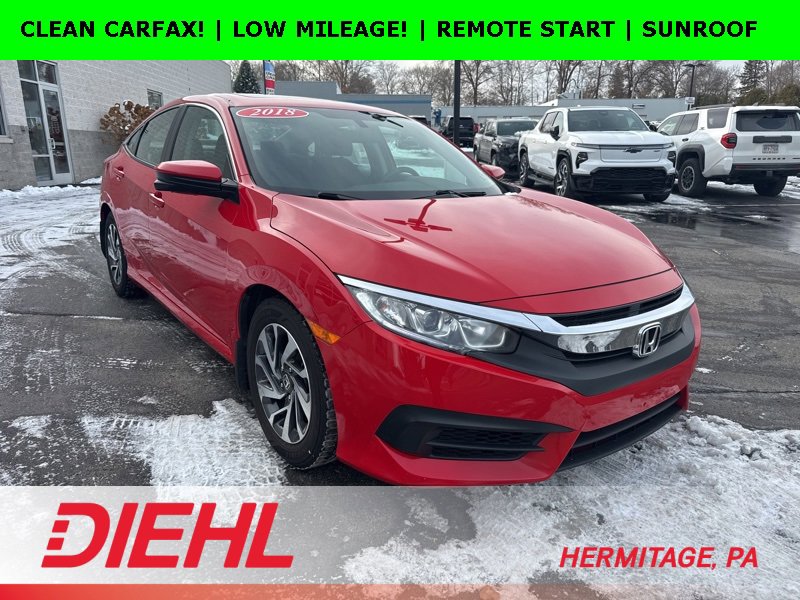 Used 2018 Honda Civic EX
