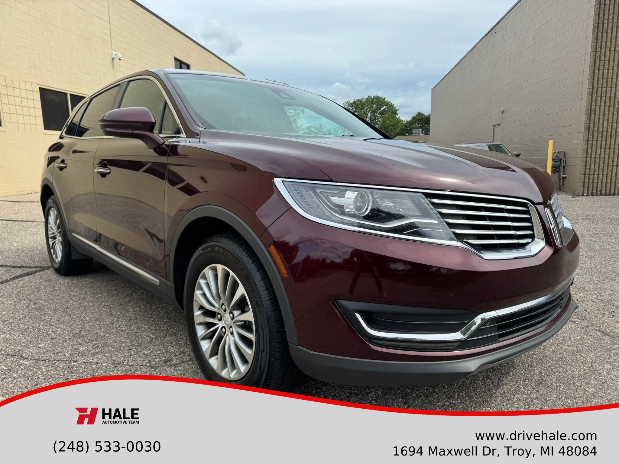 Used 2017 Lincoln MKX Select w/ Select Plus Package