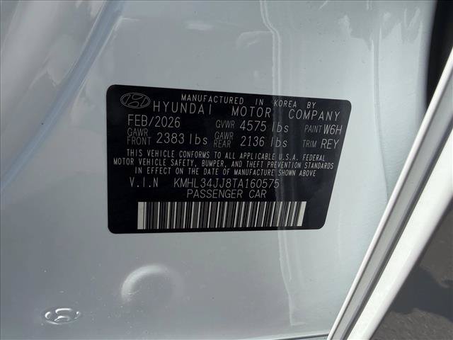 New 2026 Hyundai Sonata SEL FWD image 16