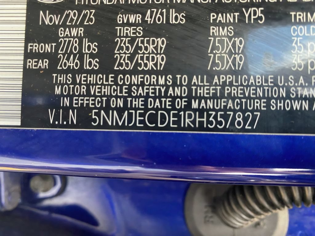 Used 2024 Hyundai Tucson Limited AWD/4WD image 27