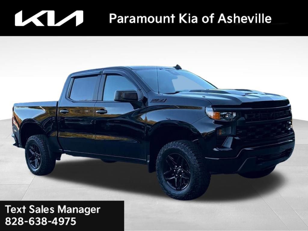 Used 2024 Chevrolet Silverado 1500 Custom Trail Boss w/ Midnight Edition