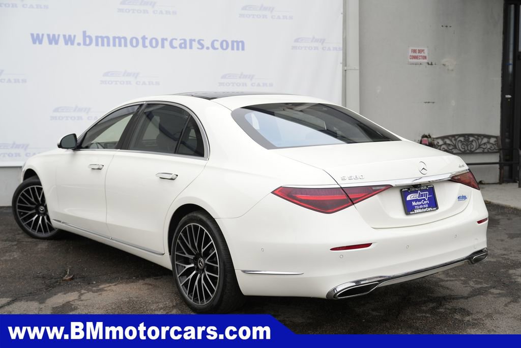 Used 2021 Mercedes-Benz S 580 4MATIC Sedan image 4
