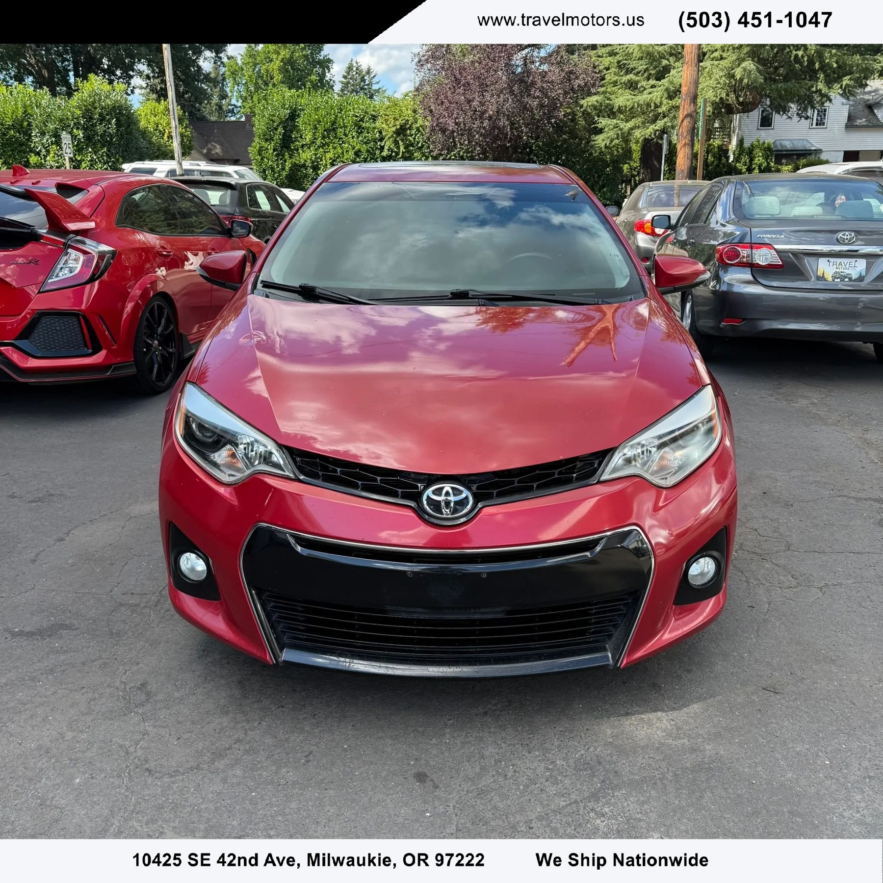 Used 2014 Toyota Corolla S FWD image 2
