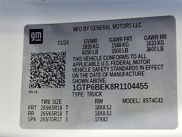 Certified 2024 GMC Canyon Elevation w/ Convenience Package image 38