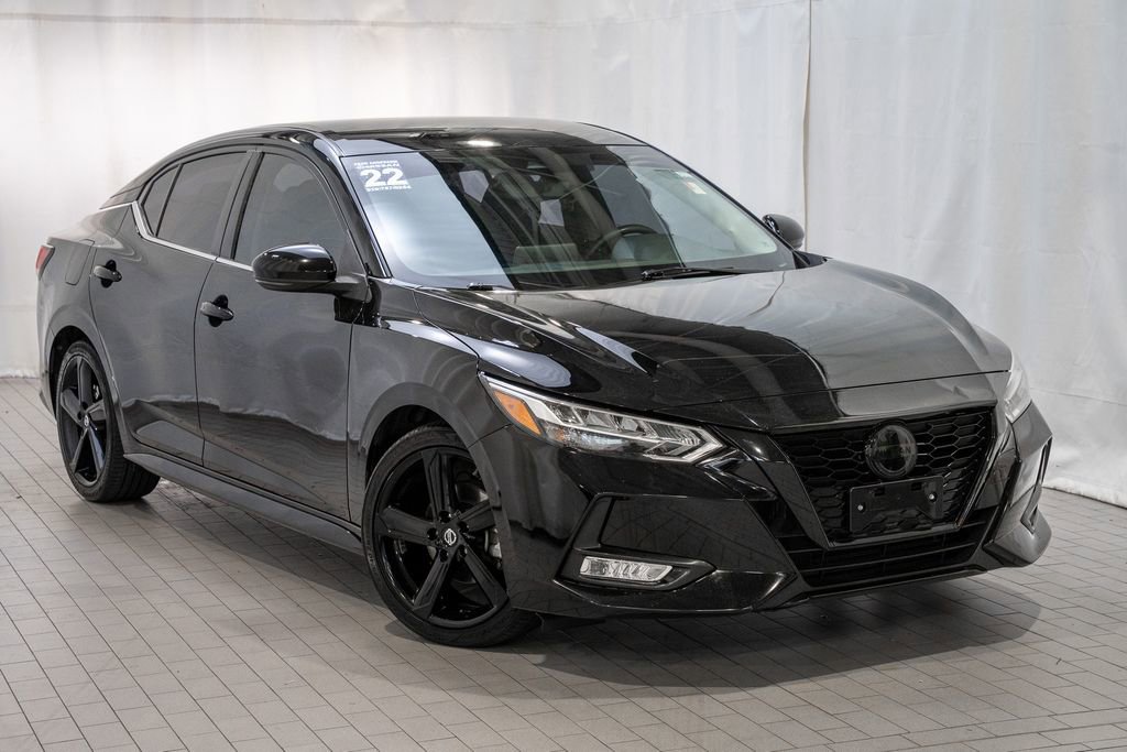 Certified 2022 Nissan Sentra SR w/ Midnight Edition image 1