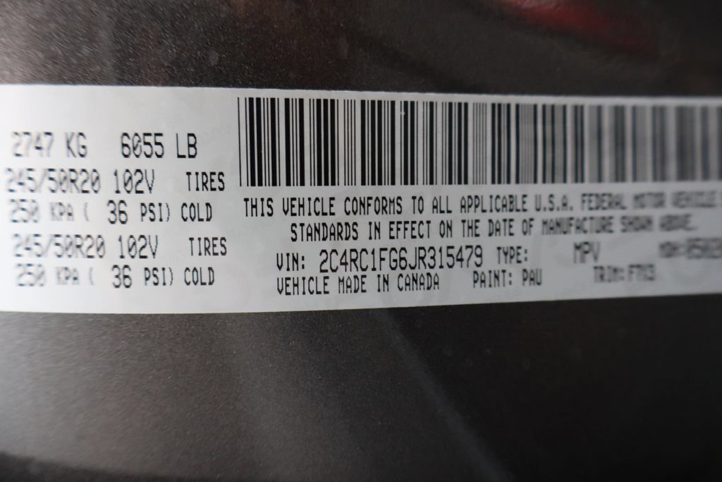 Used 2018 Chrysler Pacifica Touring Plus w/ S Appearance Package FWD image 41