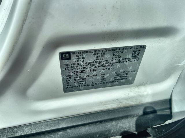 Used 2018 Chevrolet Trax Premier w/ LPO, Protection Package AWD/4WD image 33