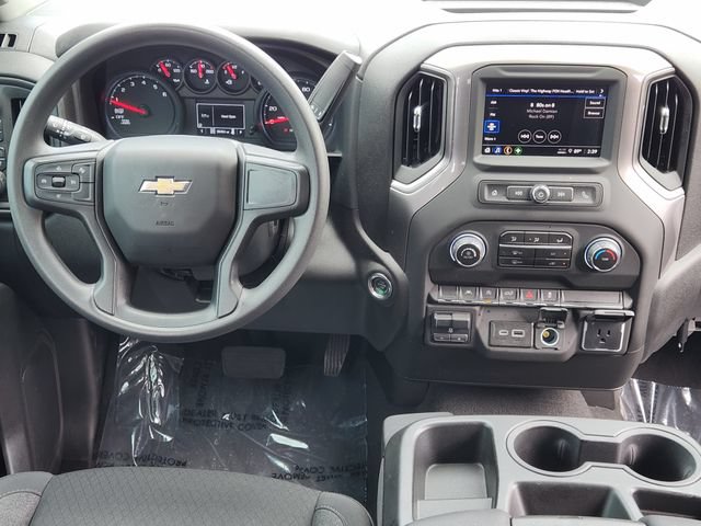 Used 2025 Chevrolet Silverado 1500 Custom w/ Turbomax Blackout Package AWD/4WD image 27