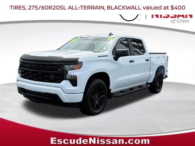 Used 2026 Chevrolet Silverado 1500 Custom w/ Turbomax Blackout Package AWD/4WD image 7