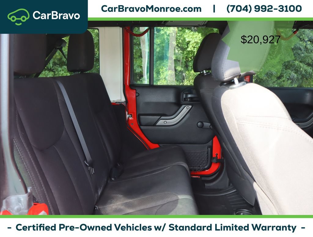 Used 2018 Jeep Wrangler Unlimited Sport w/ Connectivity Group AWD/4WD image 37