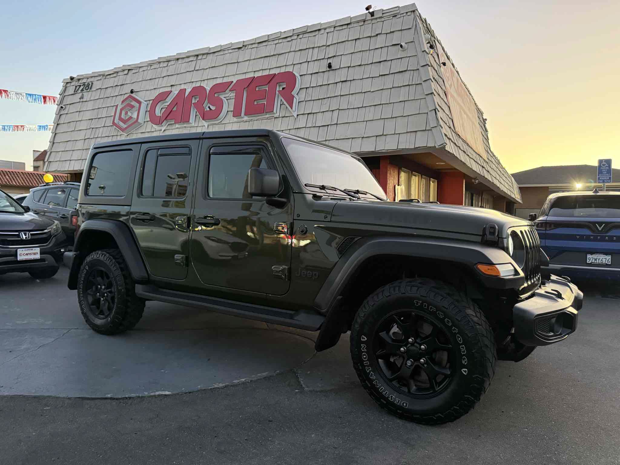 Used 2021 Jeep Wrangler Unlimited Sport AWD/4WD image 3