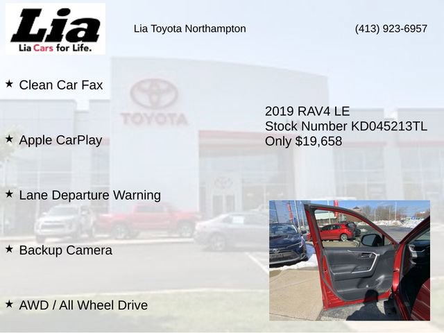 Used 2019 Toyota RAV4 LE w/ Carpet Mat Package image 7