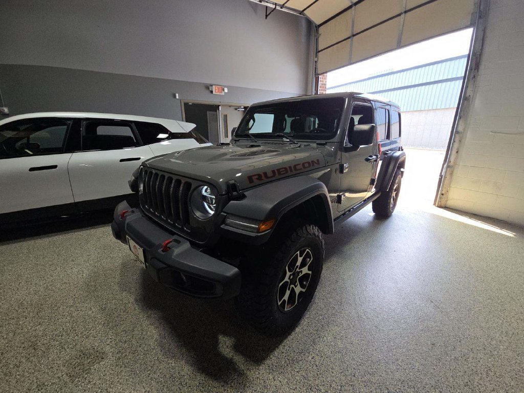 Used 2022 Jeep Wrangler Unlimited Rubicon w/ LED Lighting Group AWD/4WD image 1