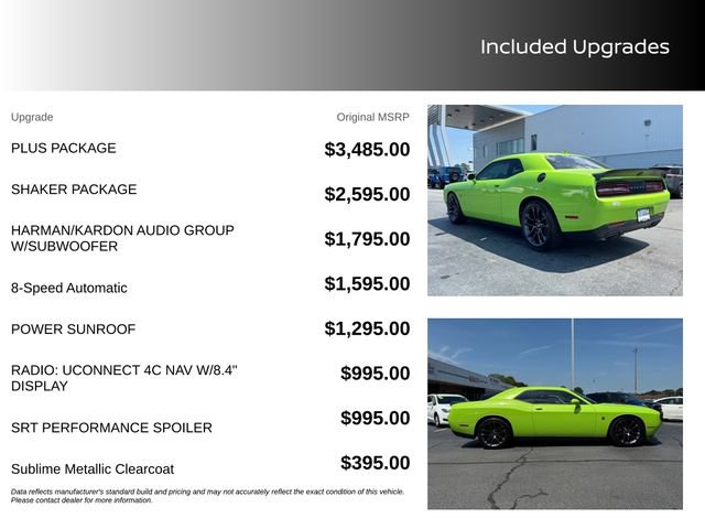 Used 2023 Dodge Challenger R/T Scat Pack w/ Plus Package RWD image 13