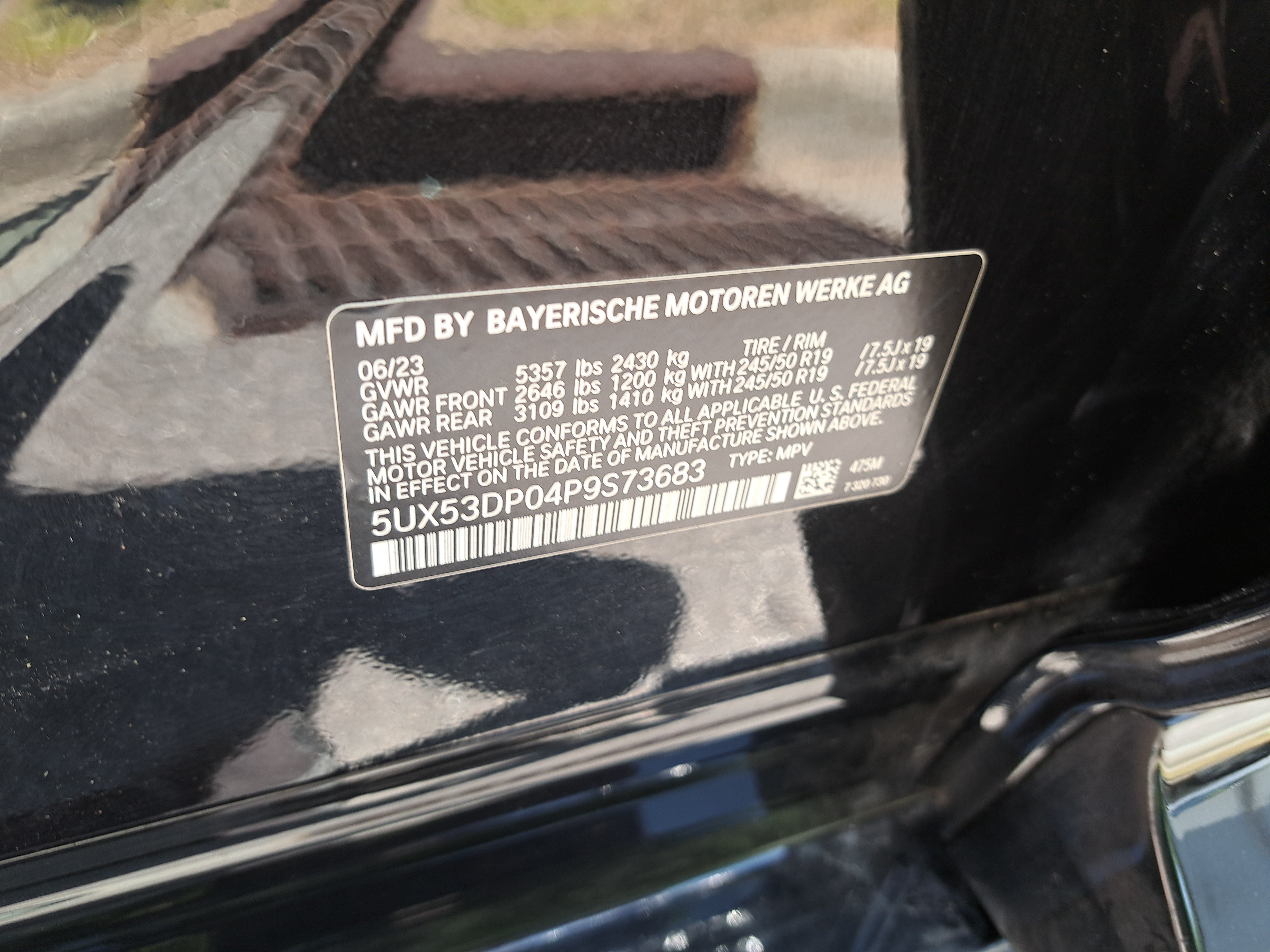 Certified 2023 BMW X3 xDrive30i w/ M Sport Package AWD/4WD image 39