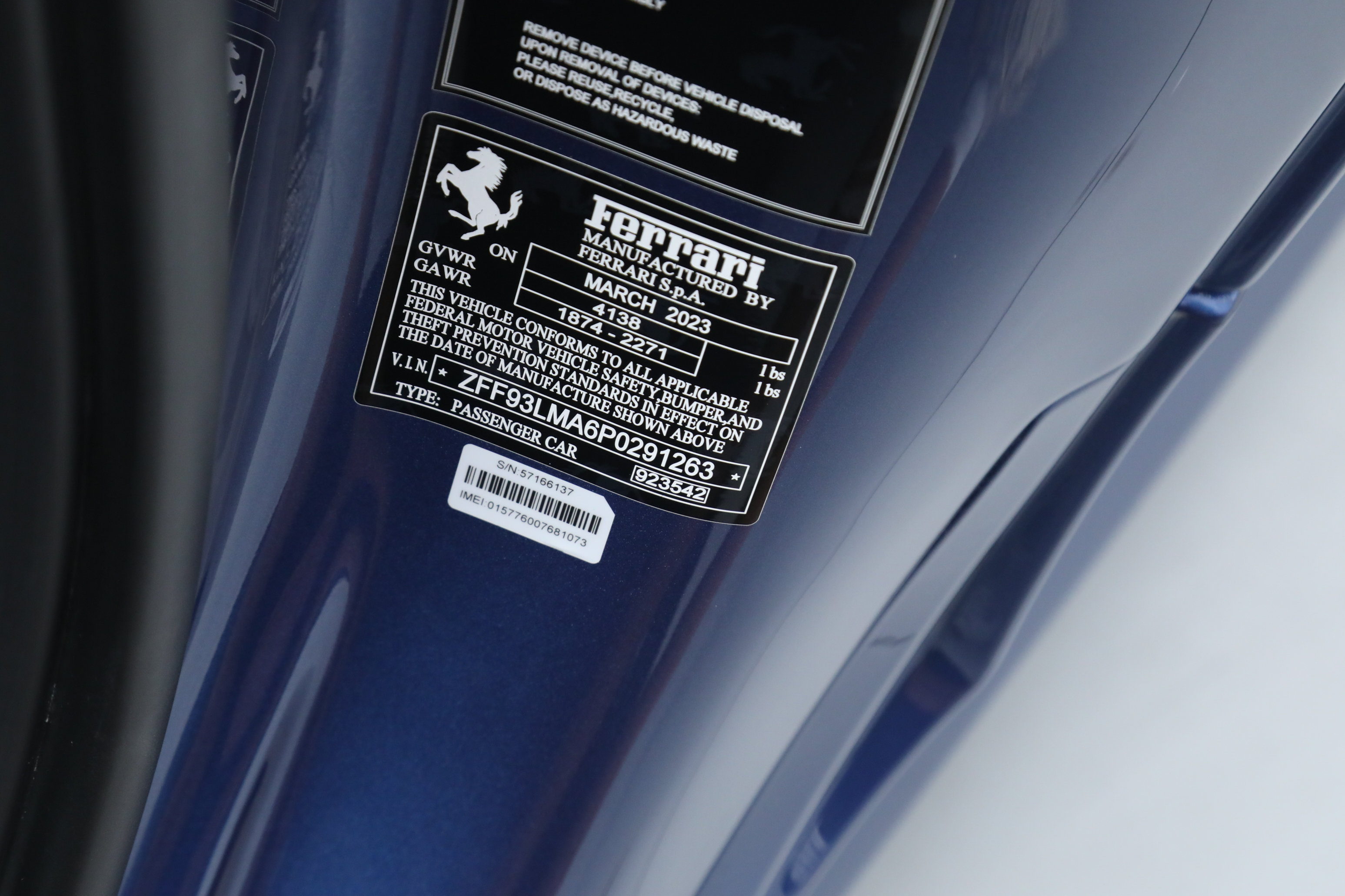 Certified 2023 Ferrari F8 Tributo RWD image 42