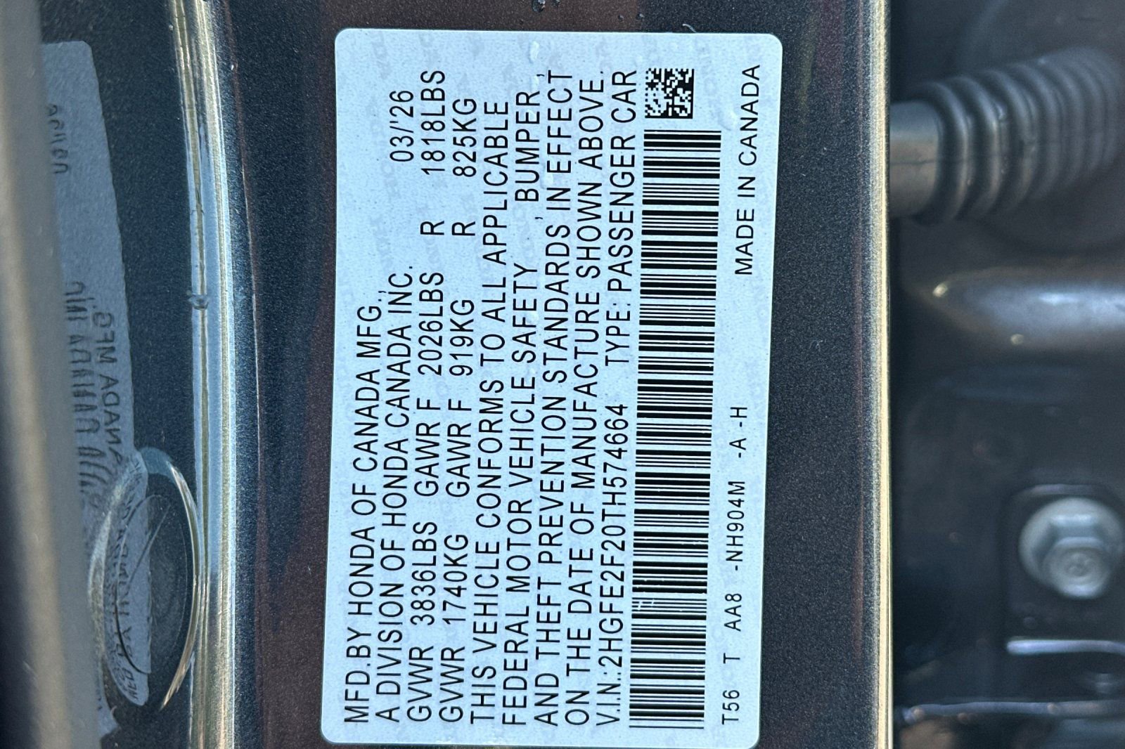 Certified 2026 Honda Civic LX image 33