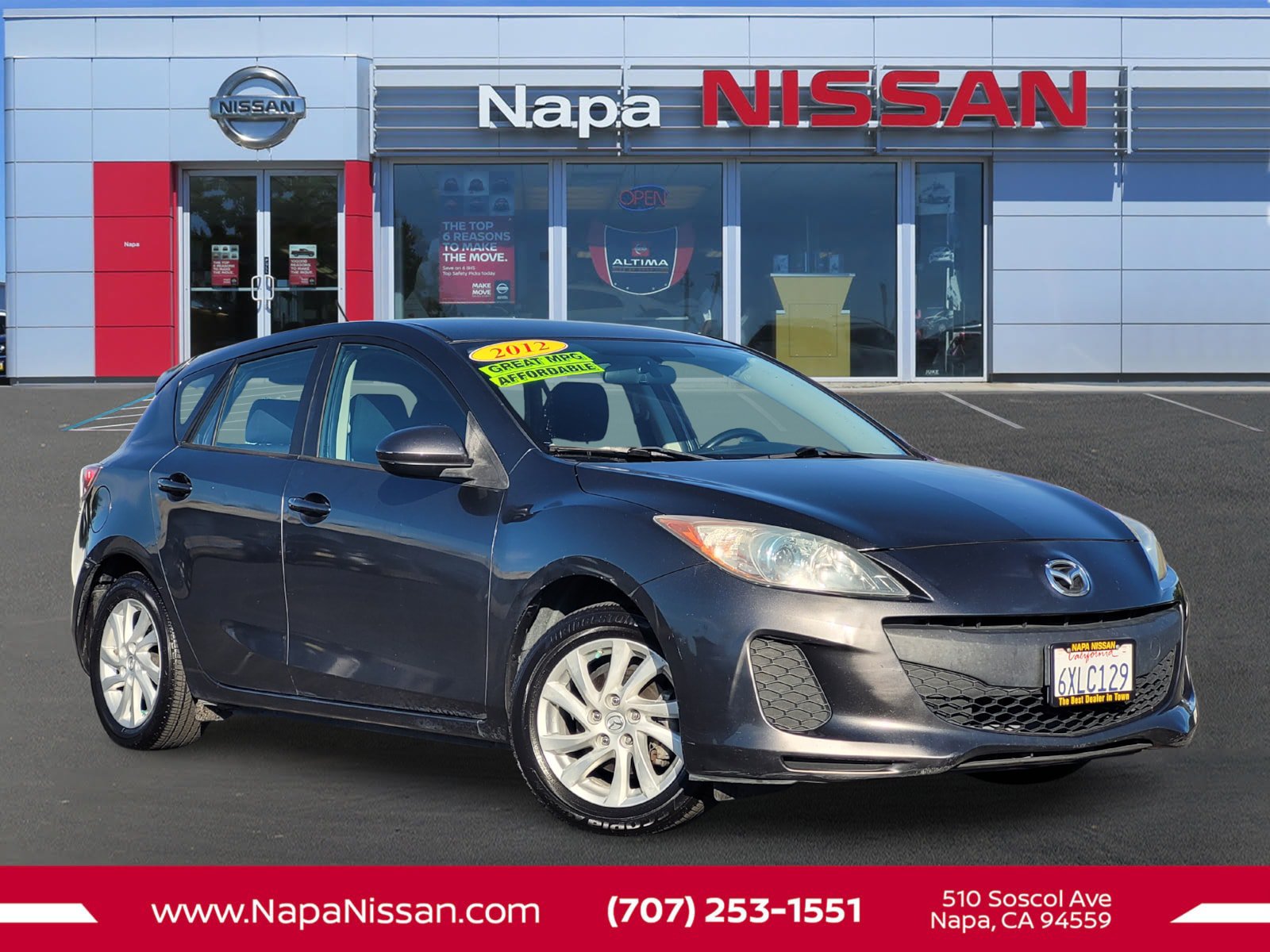 Used 2012 MAZDA MAZDA3 i Touring