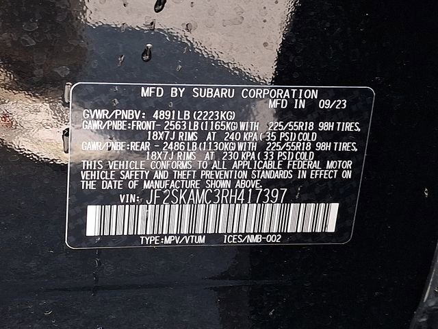 Used 2024 Subaru Forester Touring AWD/4WD image 30