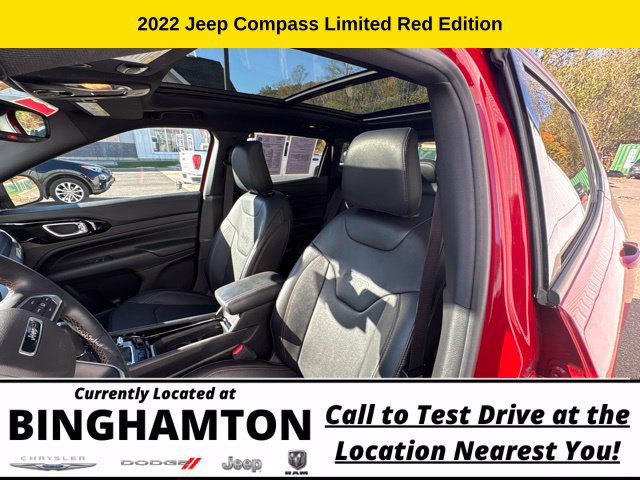 Used 2022 Jeep Compass Limited w/ (RED) Package AWD/4WD image 16