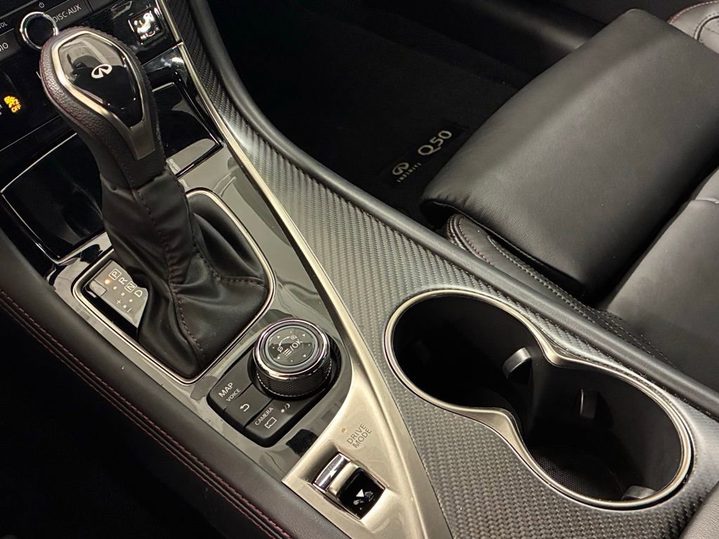 Used 2024 INFINITI Q50 Red Sport 400 w/ Black Opal Edition RWD image 23