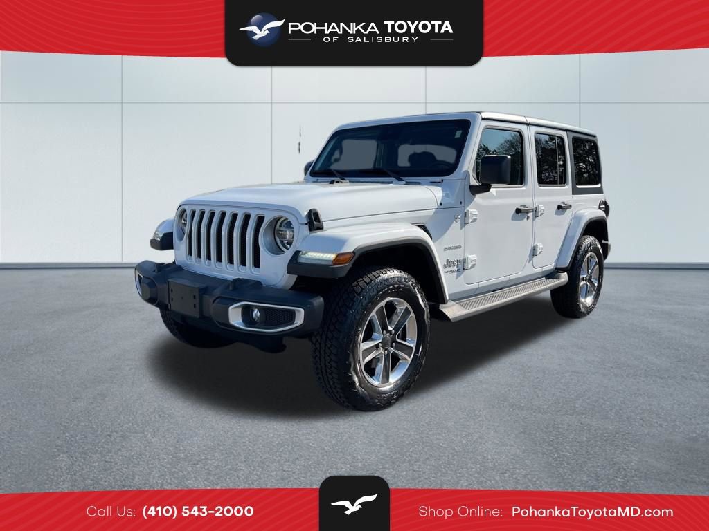 Used 2021 Jeep Wrangler Unlimited Sahara image 1