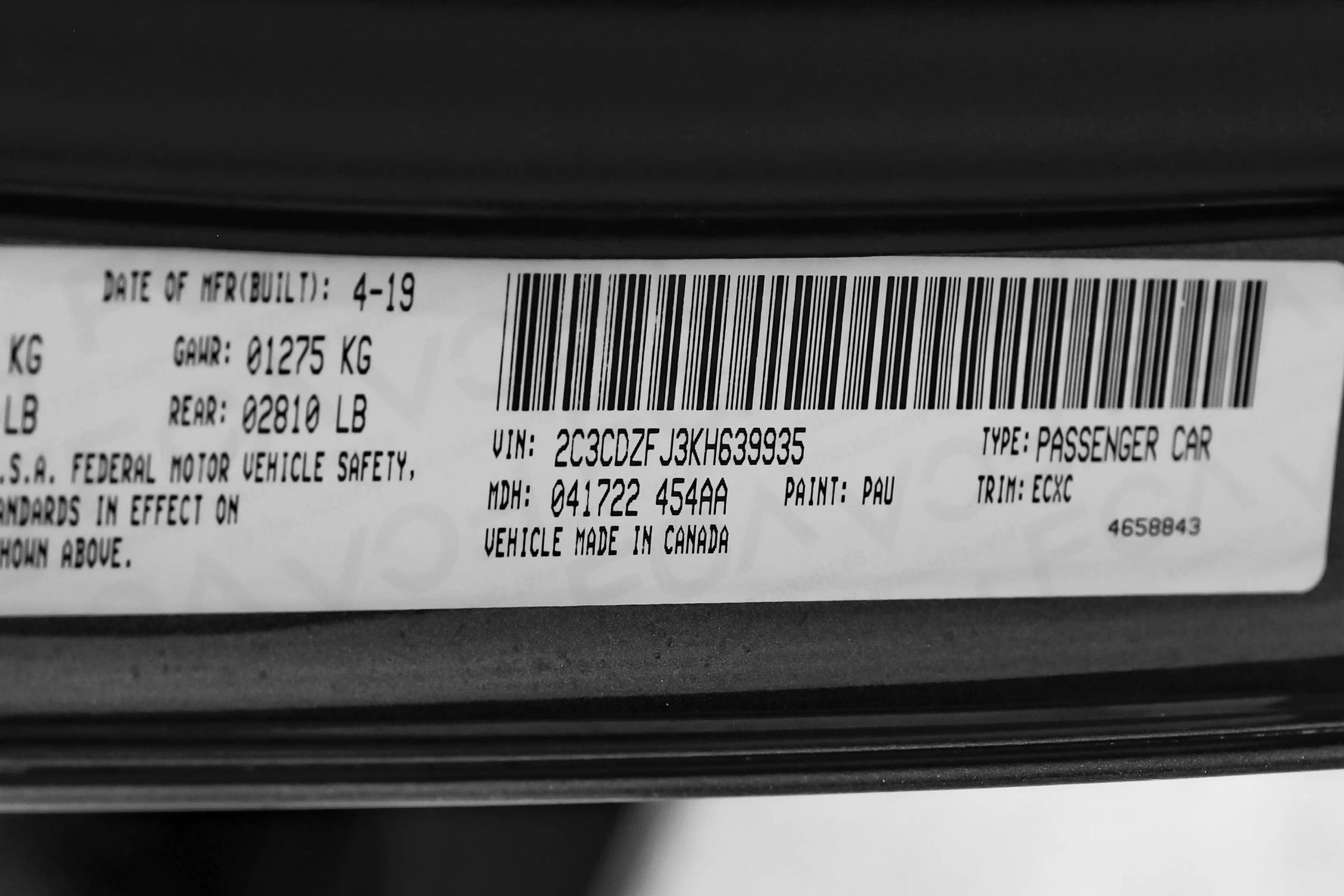 Used 2019 Dodge Challenger R/T Scat Pack w/ Dynamics Package RWD image 55