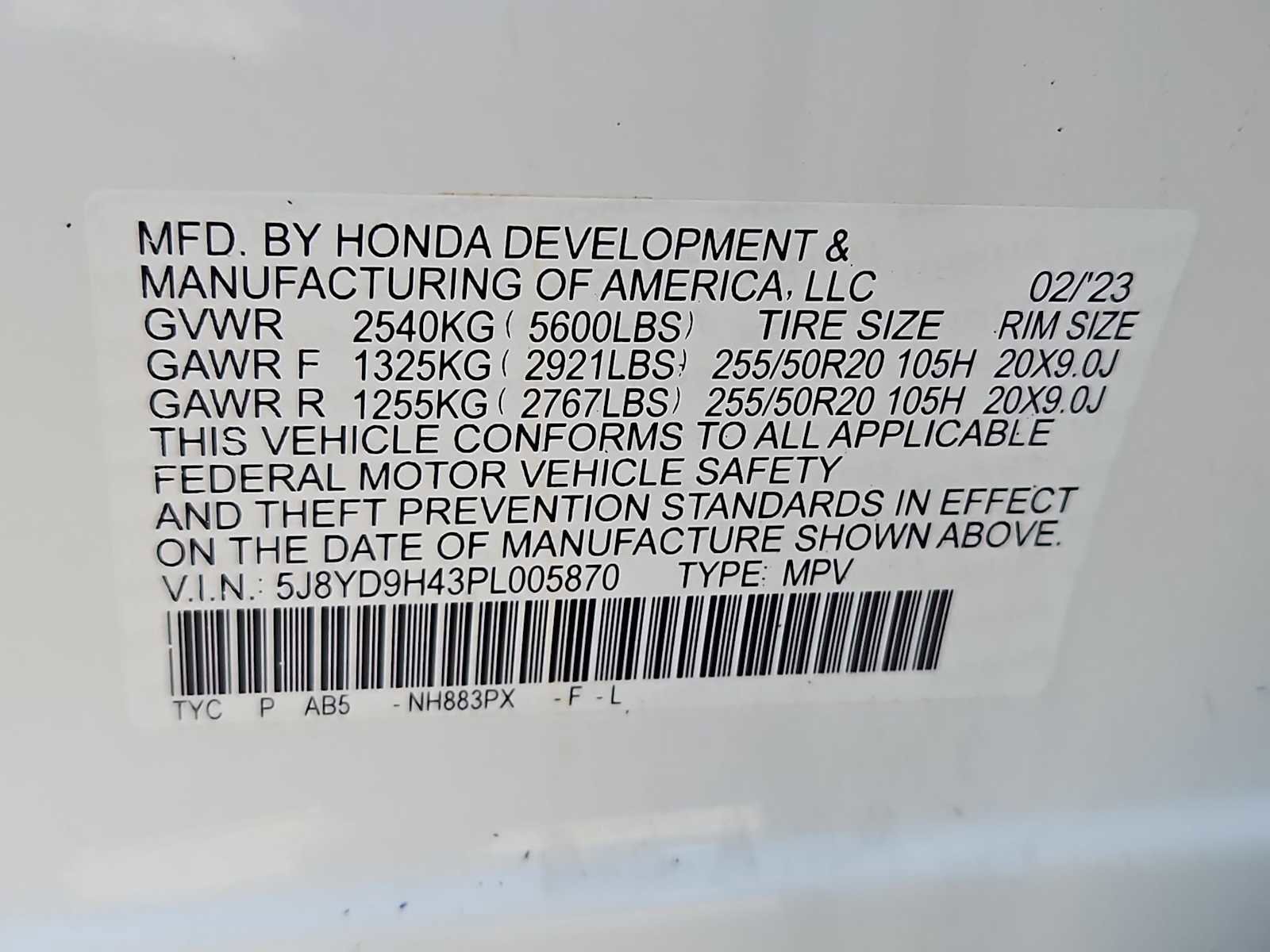 Used 2023 Acura MDX FWD w/ Technology Package image 36