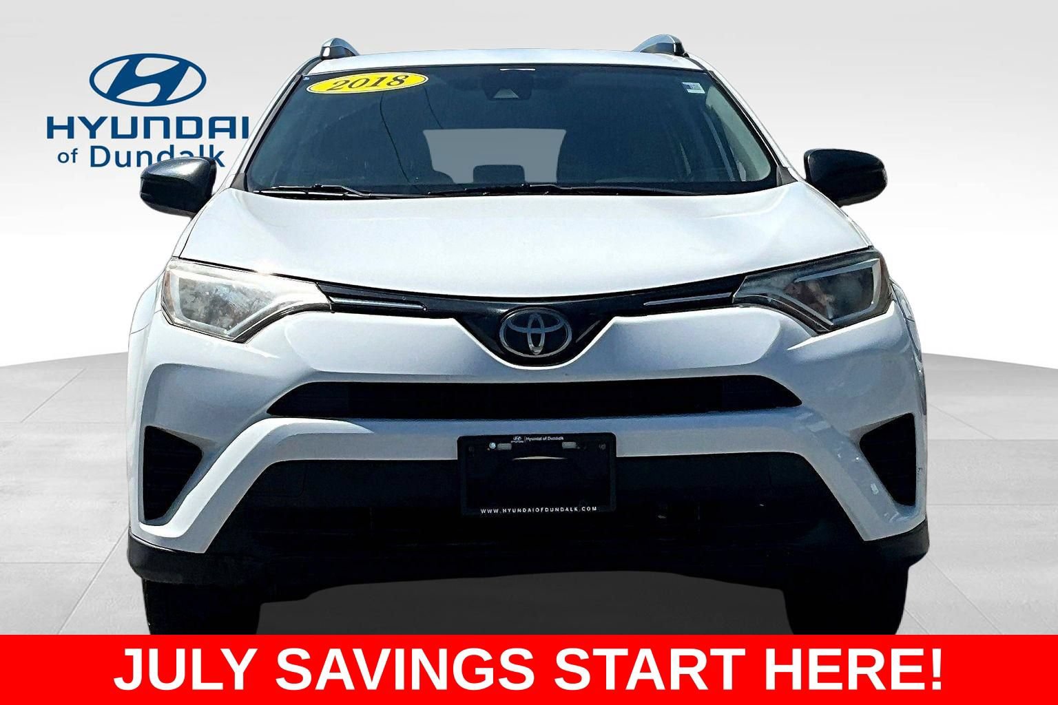 Used 2018 Toyota RAV4 LE w/ All Weather Liner Package AWD/4WD image 2