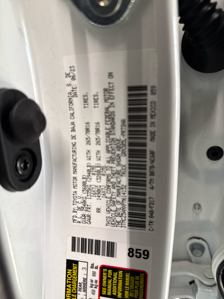 Used 2023 Toyota Tacoma TRD 4X4 Double Cab 4WD image 64