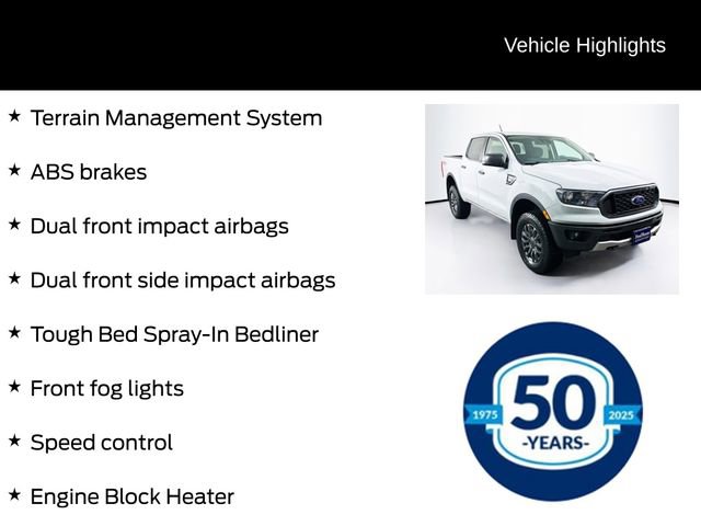 Certified 2022 Ford Ranger XLT w/ Equipment Group 301A Mid image 26