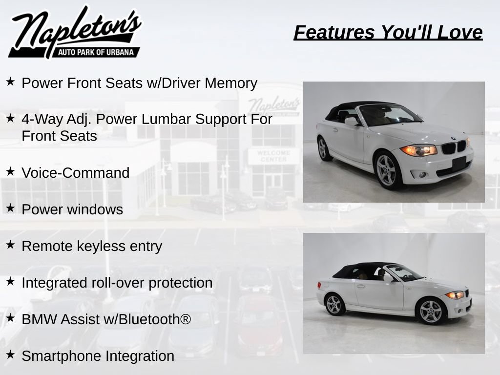 Used 2013 BMW 128i Convertible RWD image 15