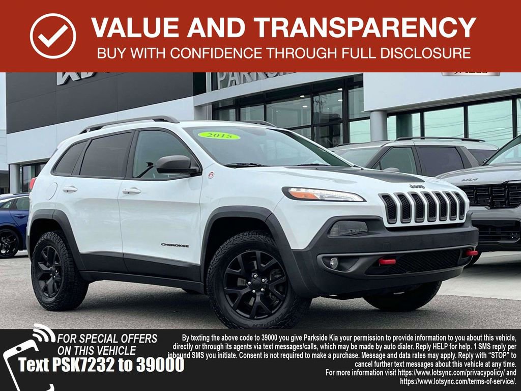 Used 2015 Jeep Cherokee Trailhawk w/ Comfort/Convenience Group
