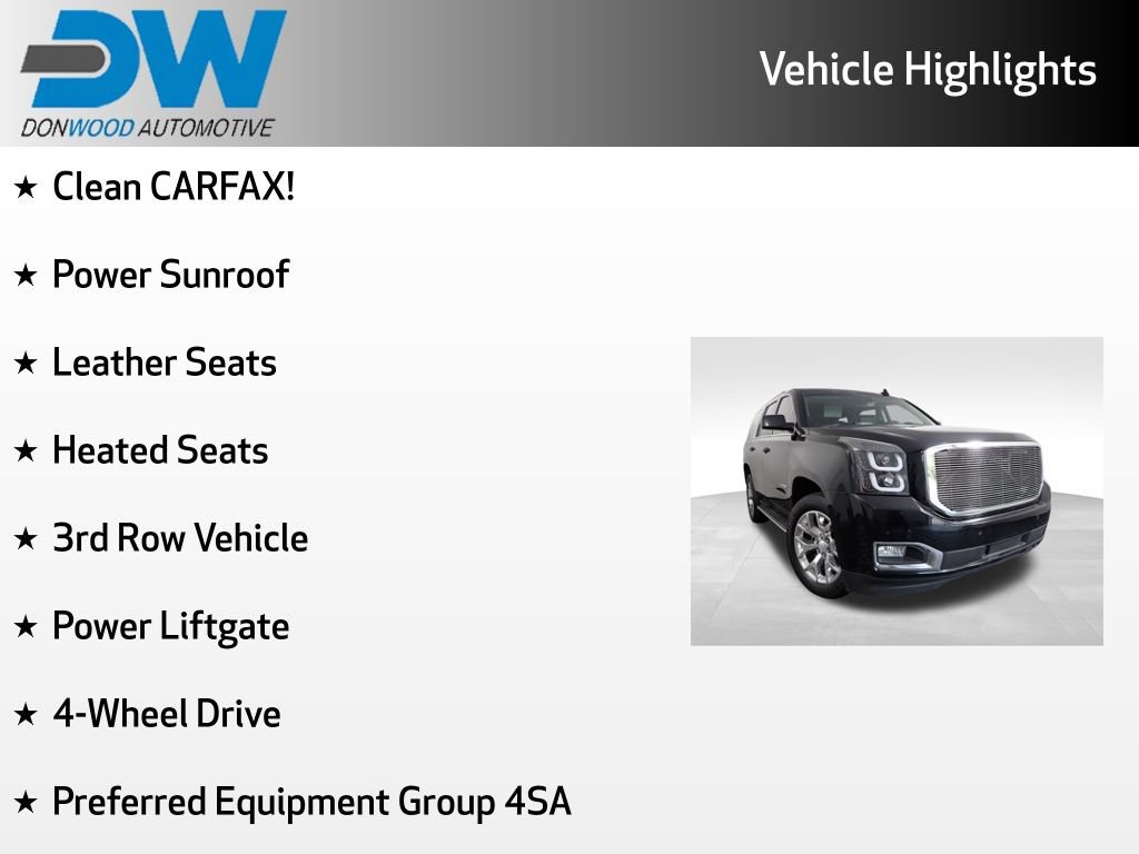 Used 2015 GMC Yukon SLT w/ Open Road Package AWD/4WD image 6