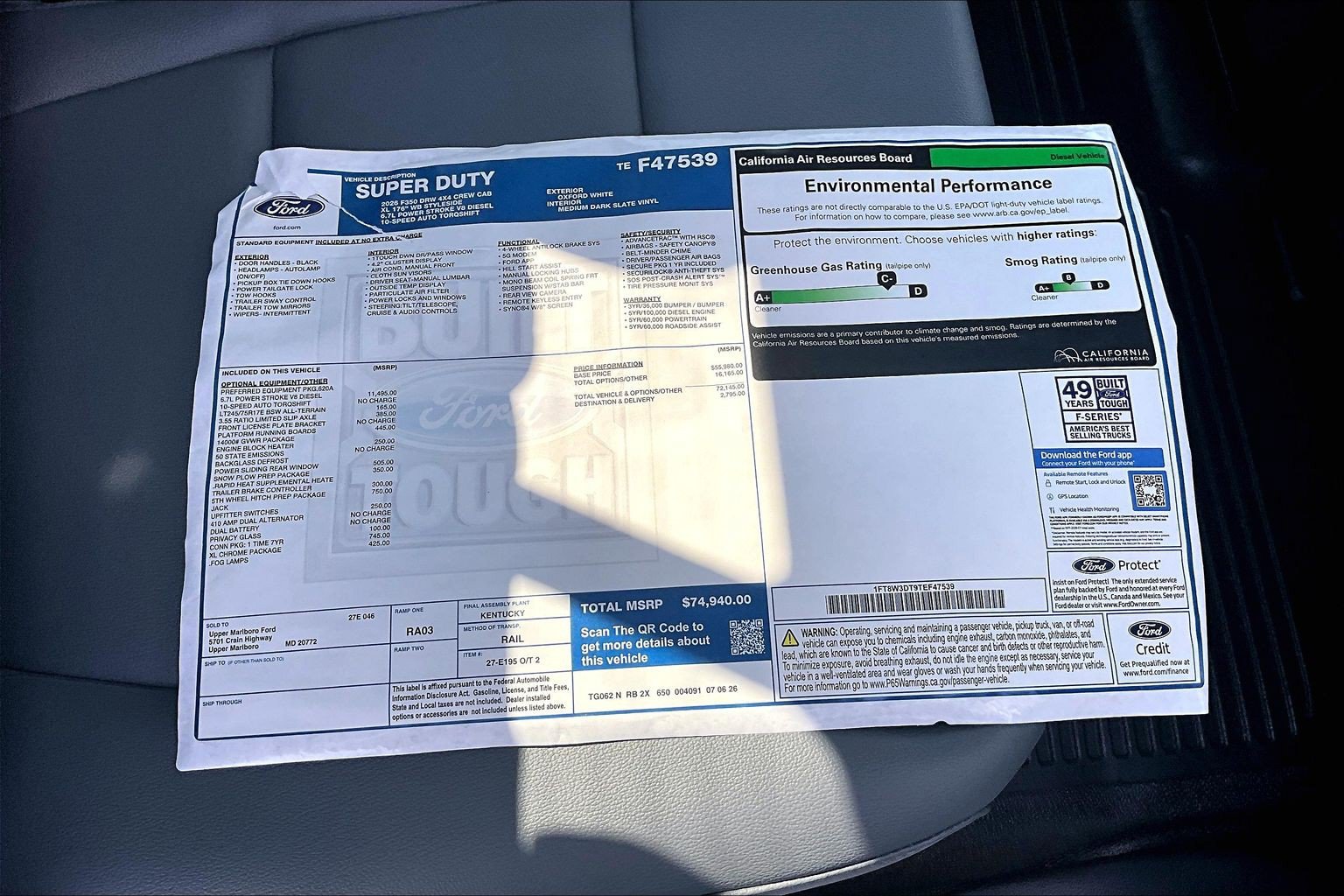 New 2026 Ford F350 XL AWD/4WD image 13