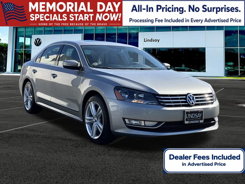 Used 2013 Volkswagen Passat TDI SEL Premium