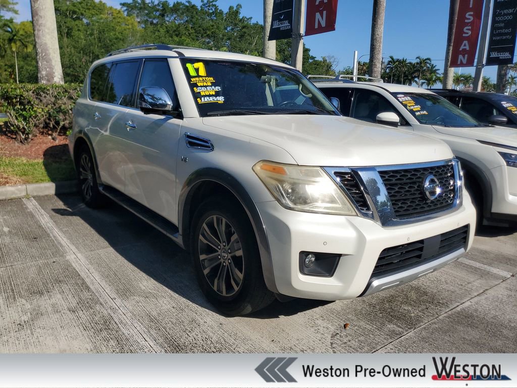 Certified 2017 Nissan Armada Platinum RWD image 1