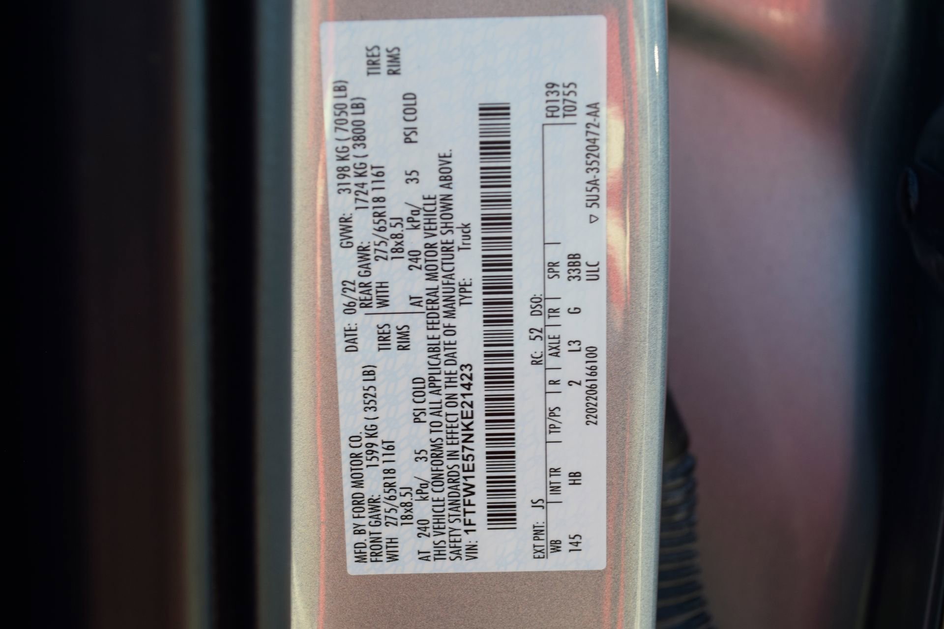 Certified 2022 Ford F150 Lariat image 26