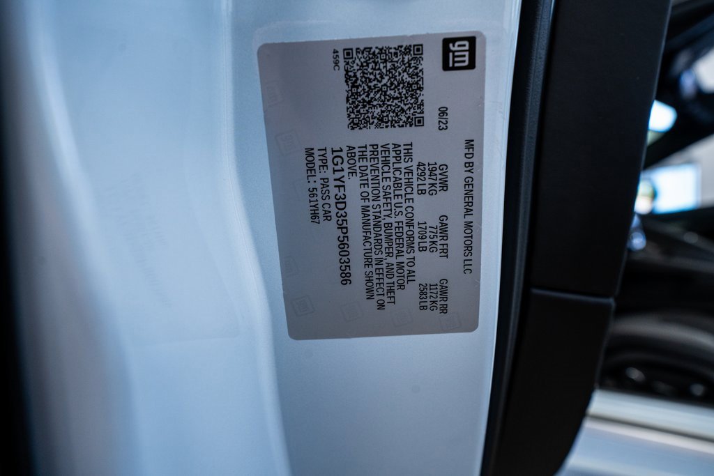 Used 2023 Chevrolet Corvette Z06 w/ Stealth Interior Trim Package image 63