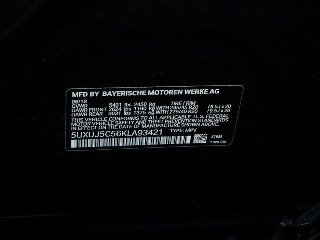 Used 2019 BMW X4 M40i w/ Executive Package image 24