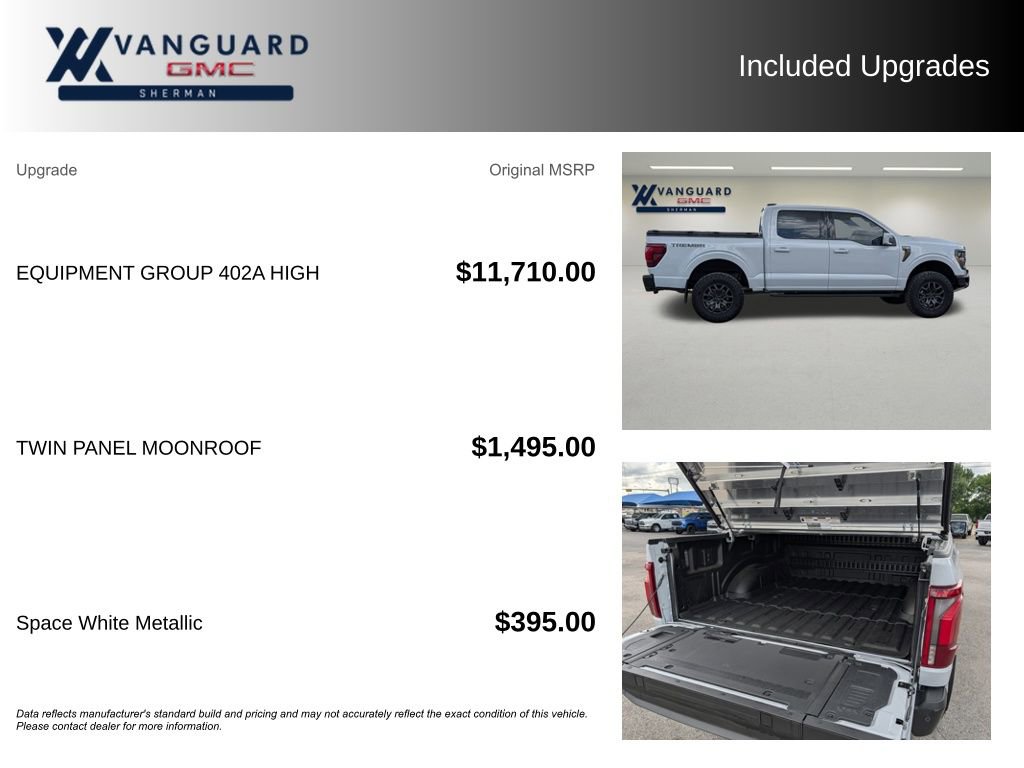 Used 2025 Ford F150 Tremor w/ Equipment Group 402A High AWD/4WD image 9